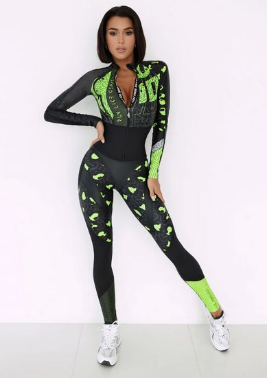 Come Base Run Like Gepard Lime XS, S Bona Fide