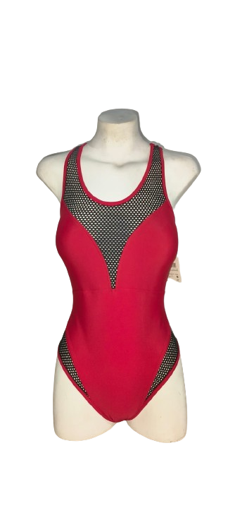 Heart Beat Swim Suit Bordo M Bona Fide