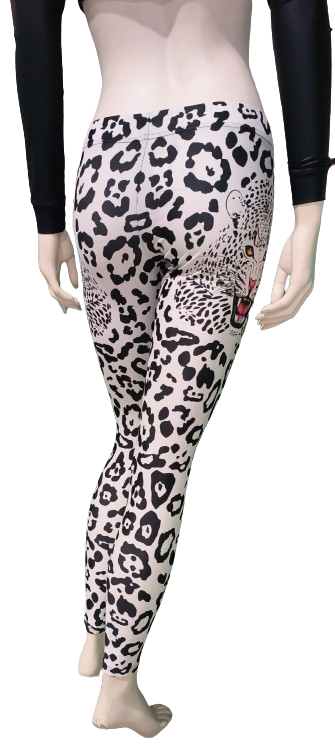 Leggings Jaguar Negro/Blanco S Outlet