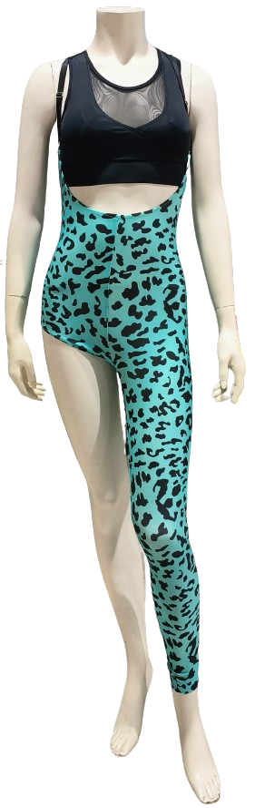 Leggings Kita Blue Leopard XS Shark Polewear