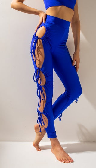 Leggings Latina Royal Blue XS, S Shark Polewear