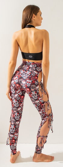 Leggings Latina Skulls XS Shark Polewear