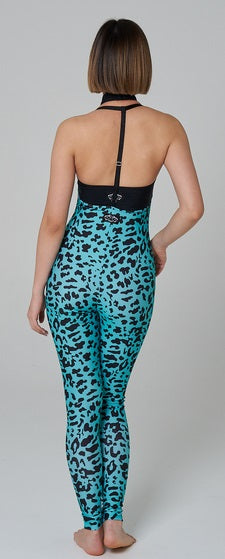 Leggings Sling Blue Leopard XS Shark Polewear