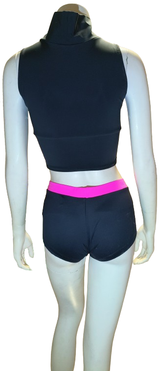 Short Champion Negro/Rosa M Outlet