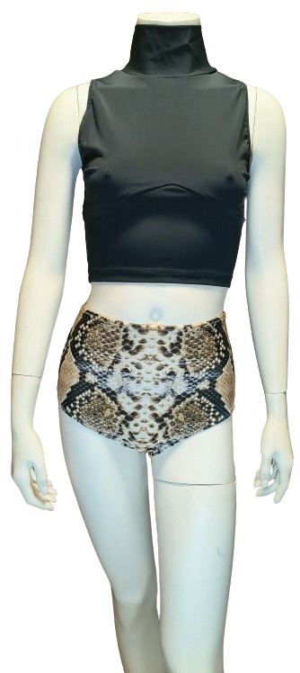 Shorts High Waisted Snake XS, S Shark Polewear