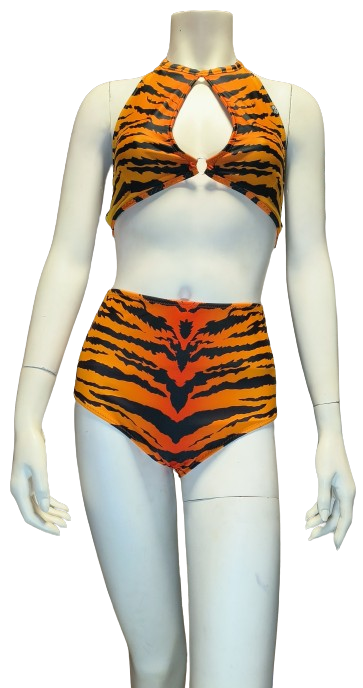 Shorts High Waisted Tiger L Shark Polewear