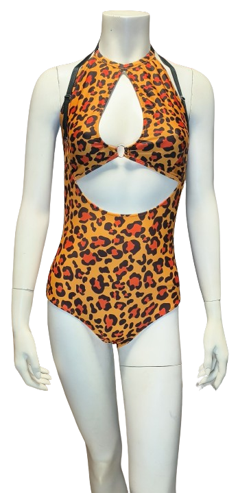 Shorts Slings Brown Leopard S Shark Polewear