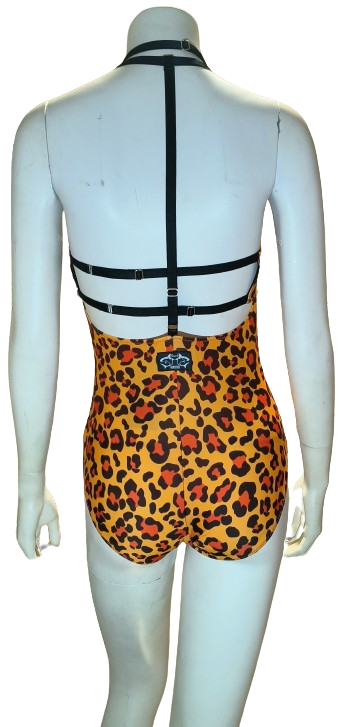 Shorts Slings Brown Leopard S Shark Polewear