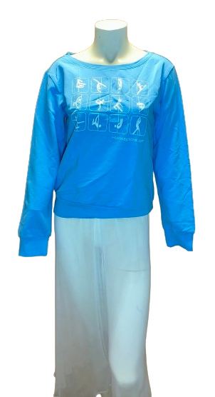 Sudadera Tricks i-Style Azul Claro S iStyle