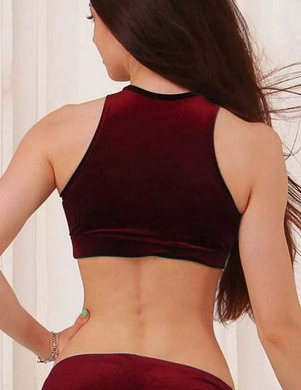 Top Eclipse Terciopelo Tinto XS, S iStyle