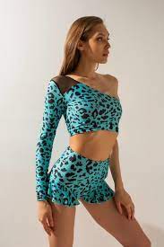 Top One Doblecara Blue Leopard XS Shark Polewear