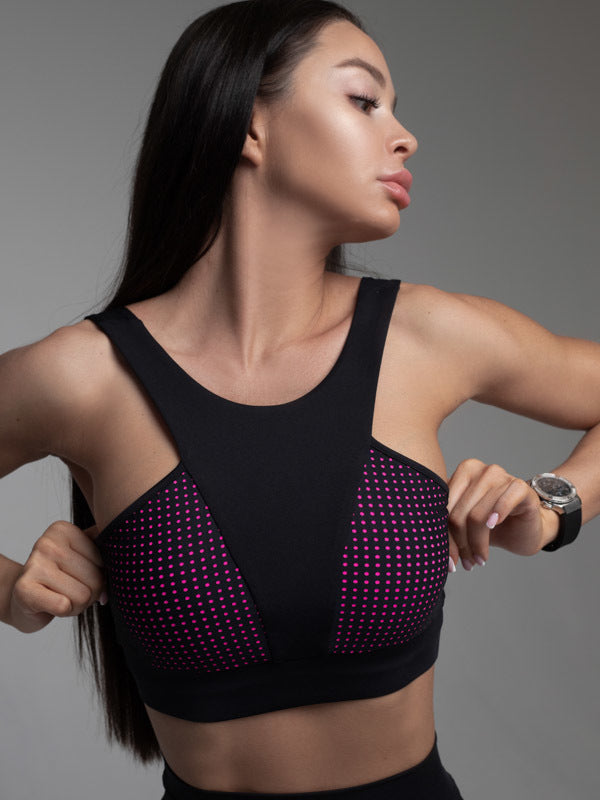 Top Neon Perforation Pink XS, S, L Mansen