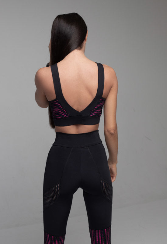 Top Neon Perforation Pink XS, S, L Mansen